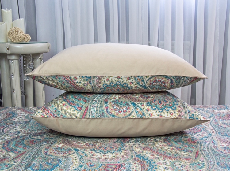 Комплект с велюровым одеялом KAZANOV.A Агатти беж